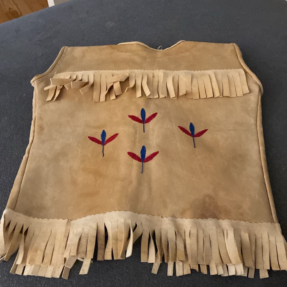 Vintage Deer Skin Vest